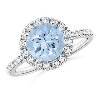 Round AA Aquamarine