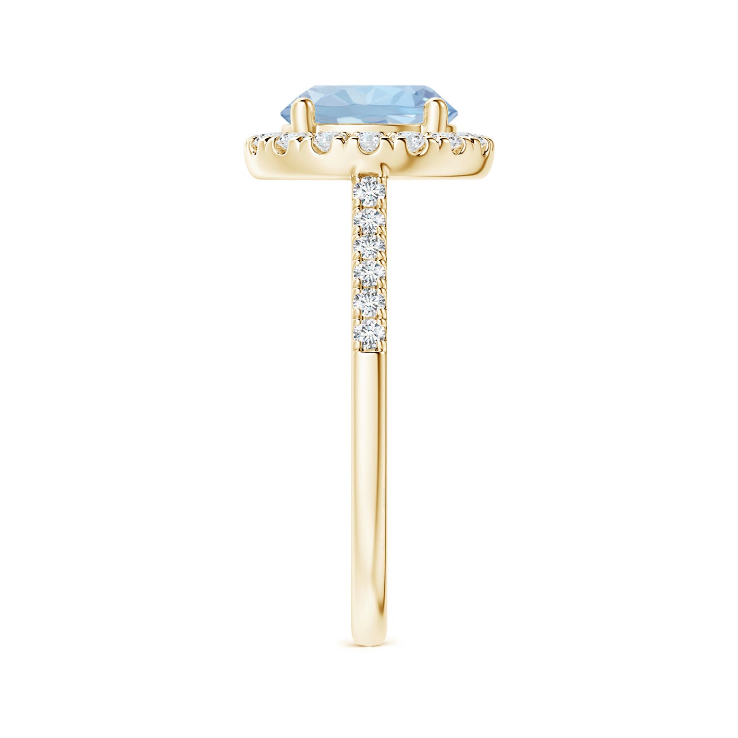 AA - Aquamarine / 1.92 CT / 14 KT Yellow Gold