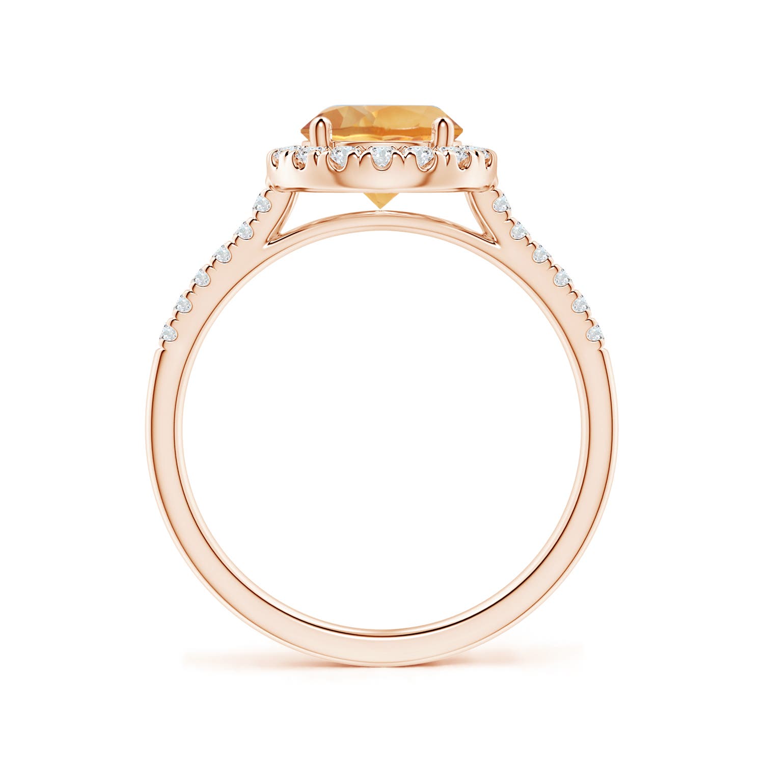 A - Citrine / 1.54 CT / 14 KT Rose Gold