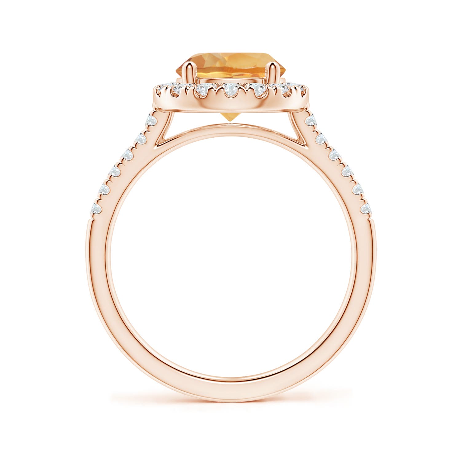 A - Citrine / 2.02 CT / 14 KT Rose Gold