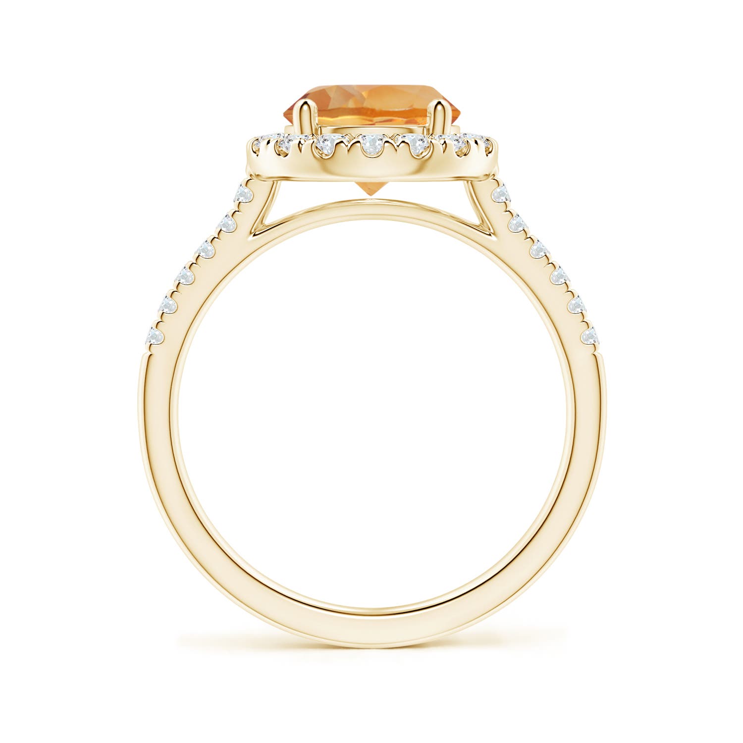 AA - Citrine / 2.02 CT / 14 KT Yellow Gold