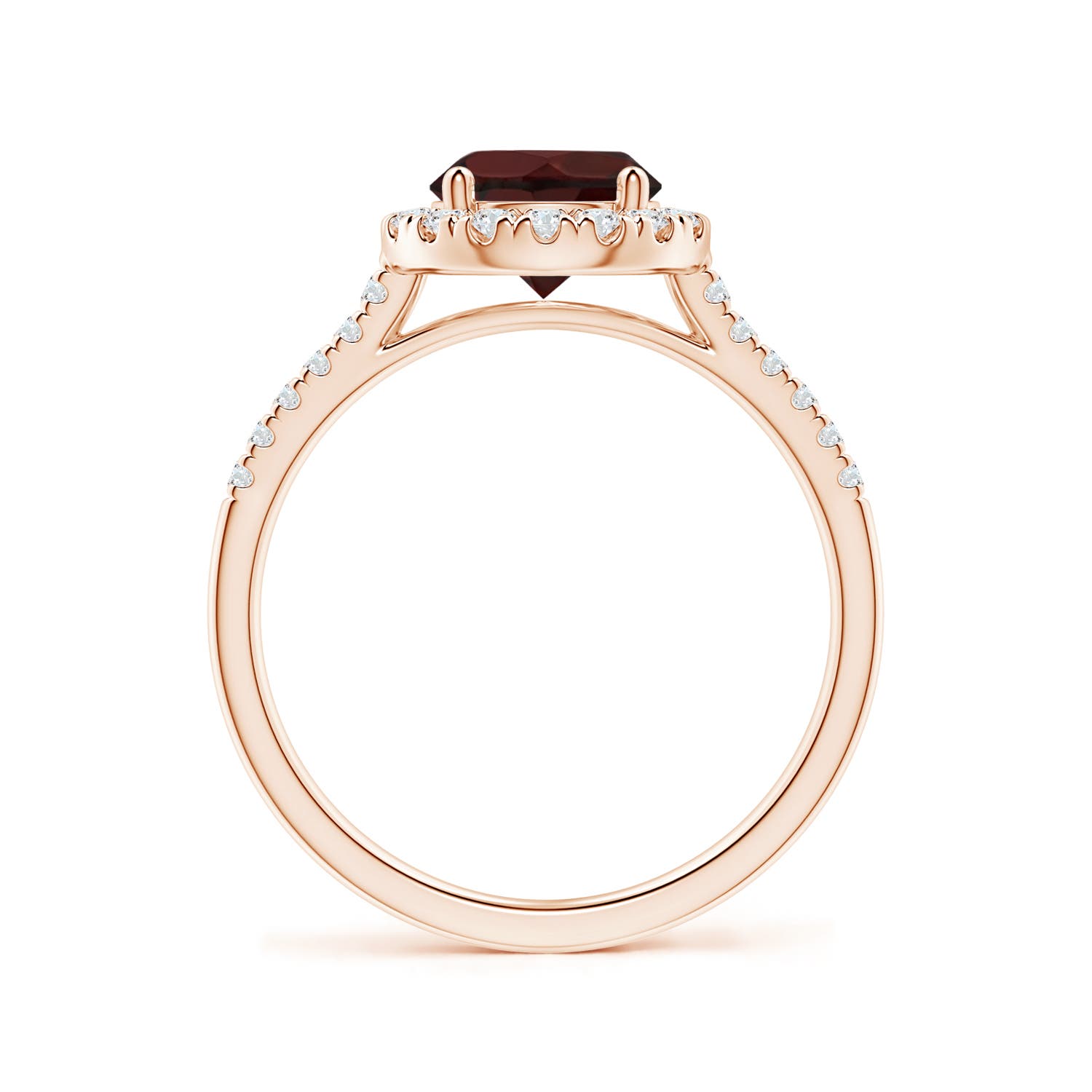 A - Garnet / 1.79 CT / 14 KT Rose Gold