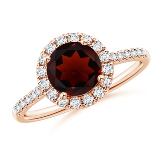 Round AA Garnet