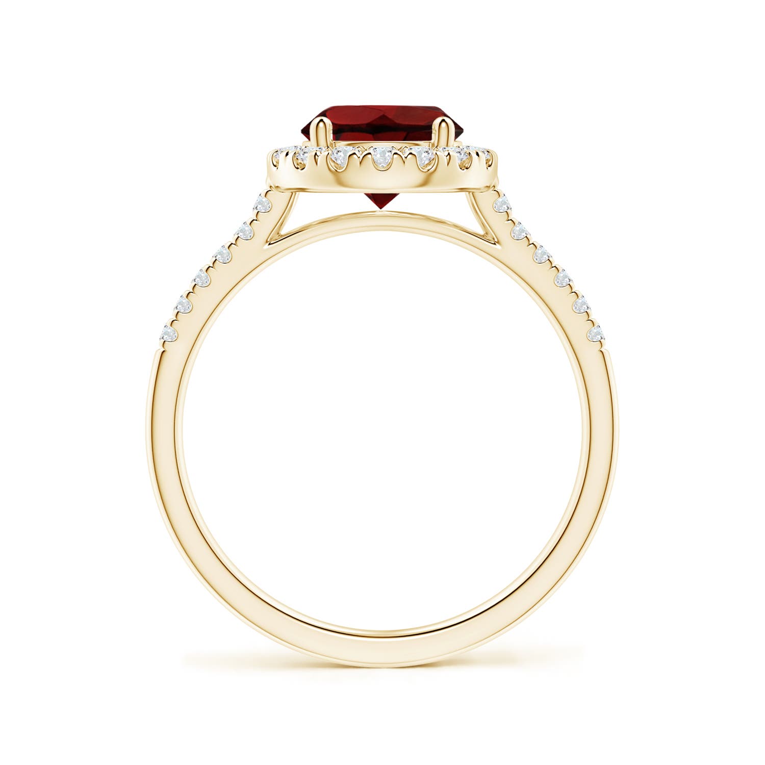 AAA - Garnet / 1.79 CT / 14 KT Yellow Gold