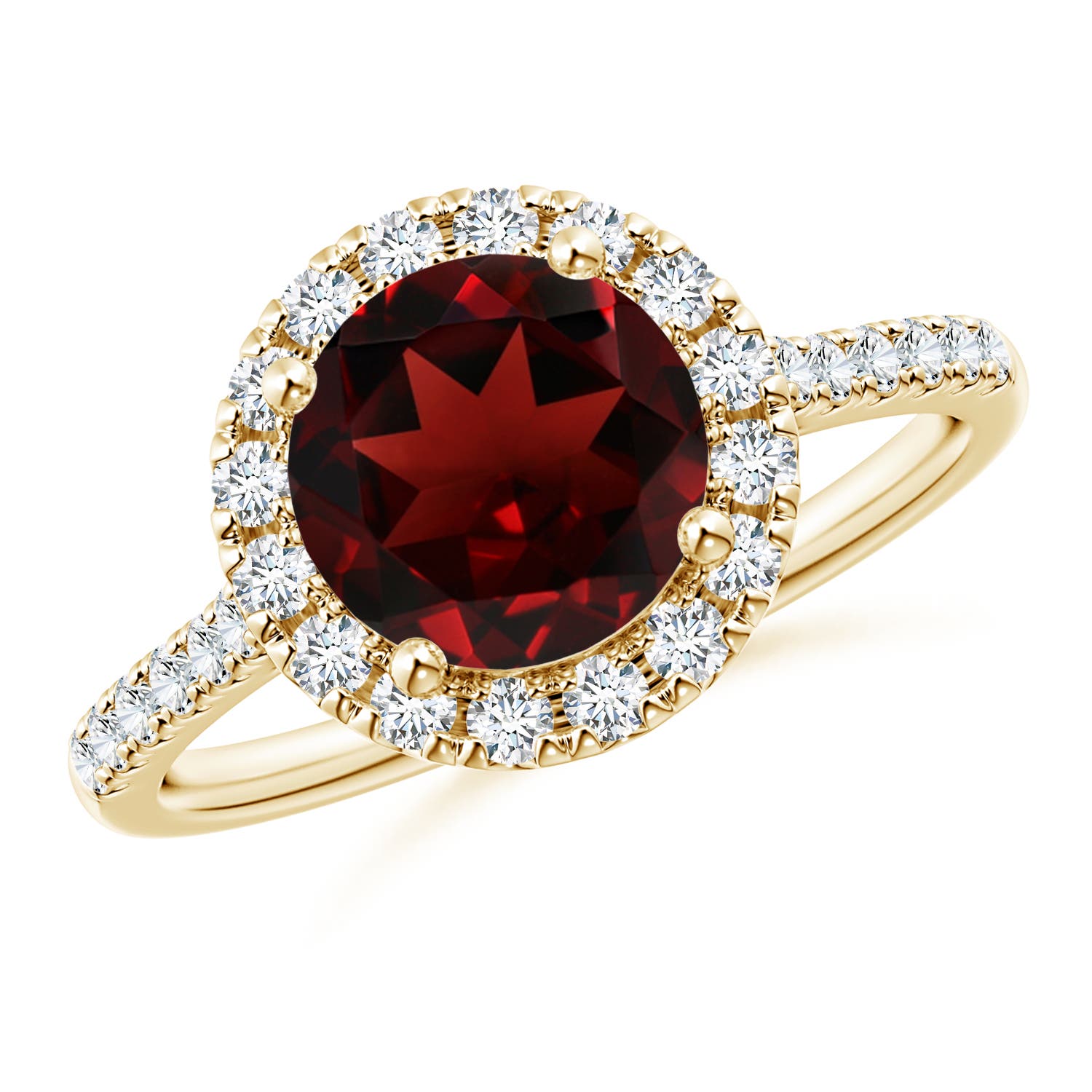 AAA - Garnet / 2.52 CT / 14 KT Yellow Gold