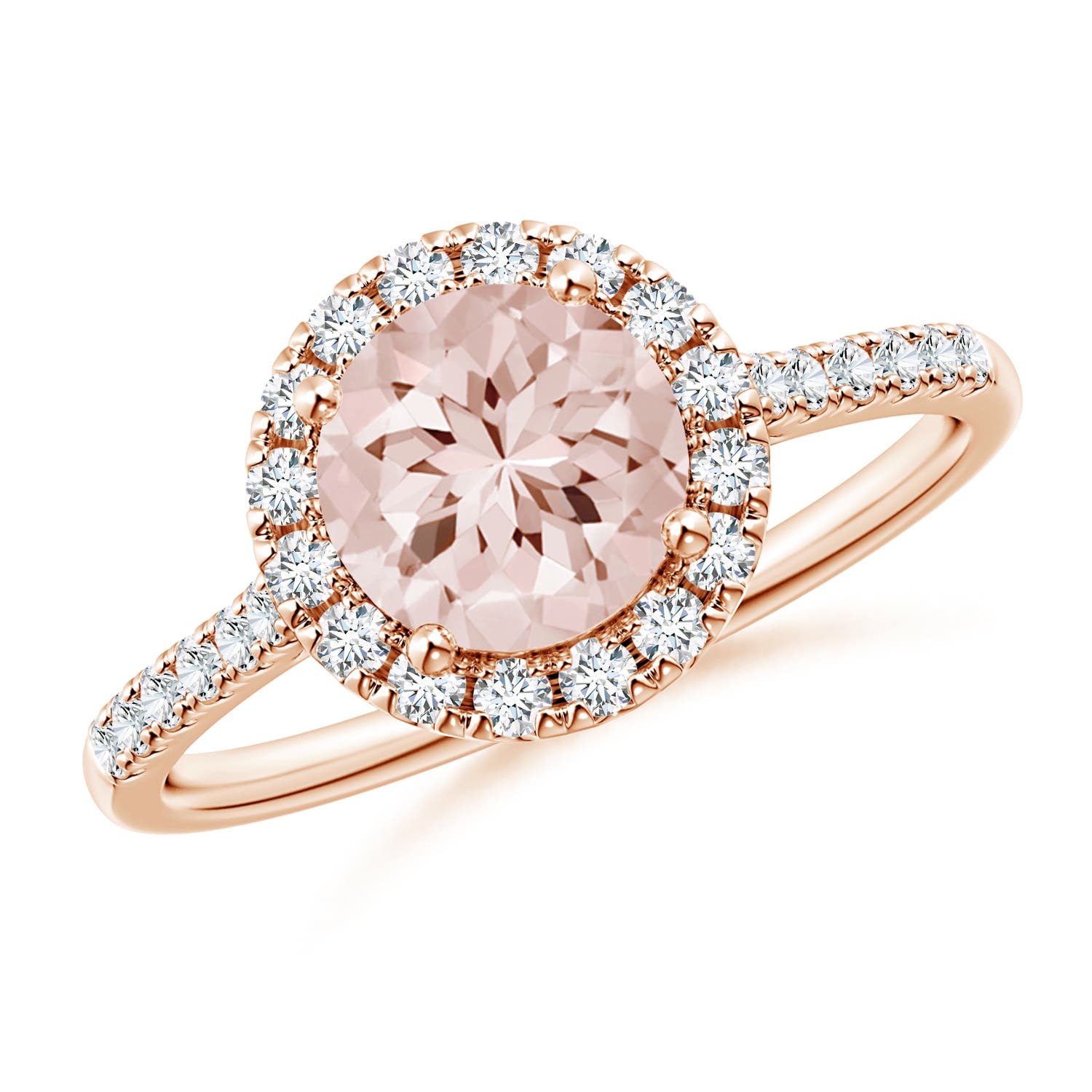 AA - Morganite / 1.39 CT / 14 KT Rose Gold