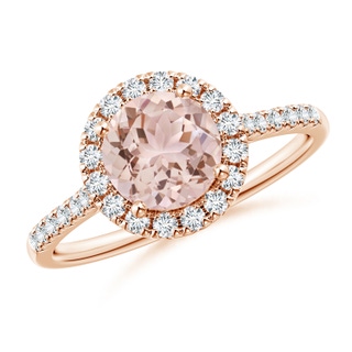 Round AAA Morganite