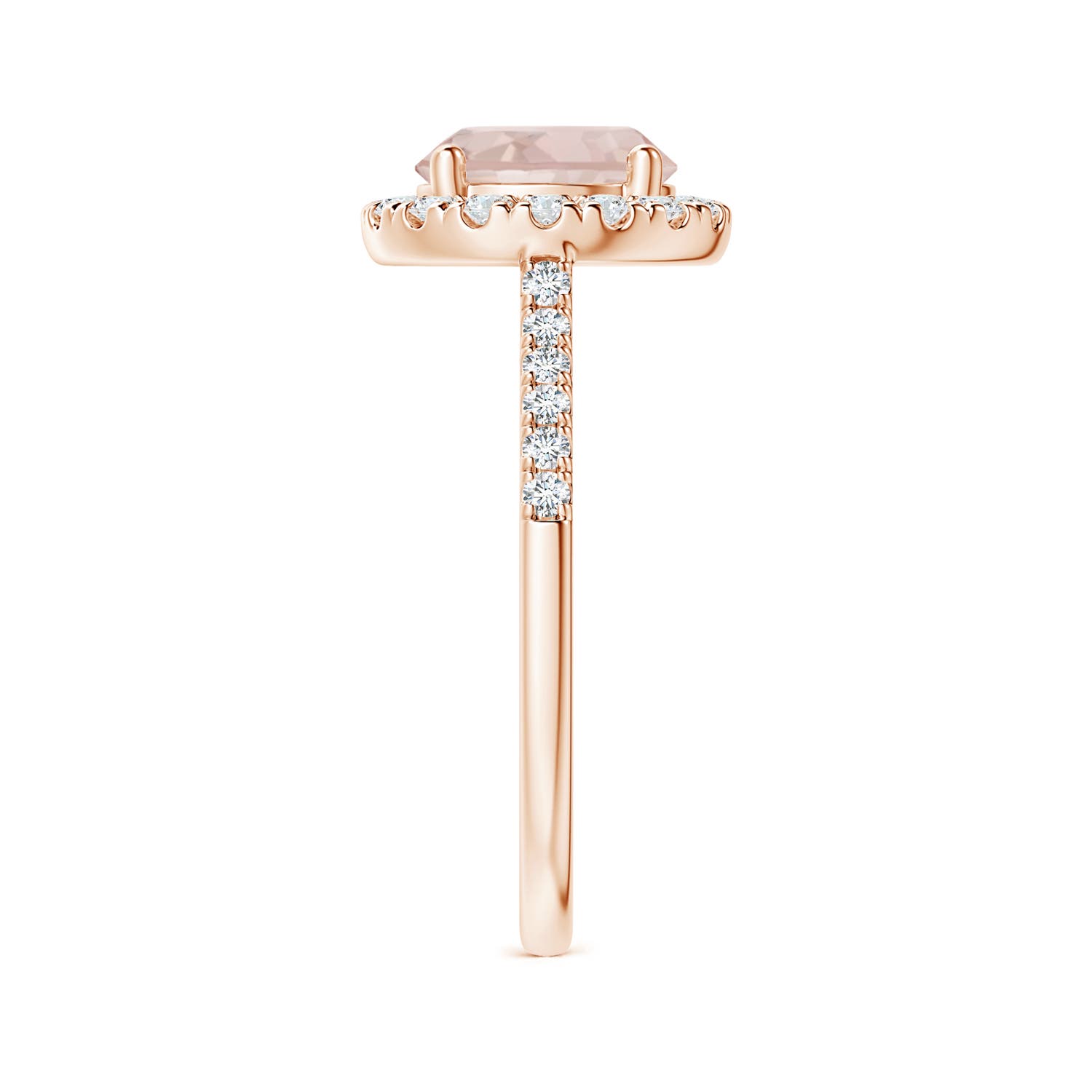 A - Morganite / 1.97 CT / 14 KT Rose Gold