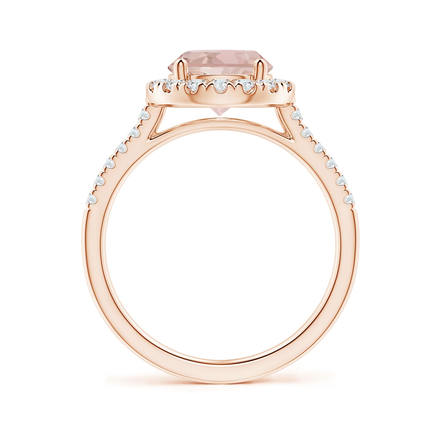 AA - Morganite / 1.97 CT / 14 KT Rose Gold