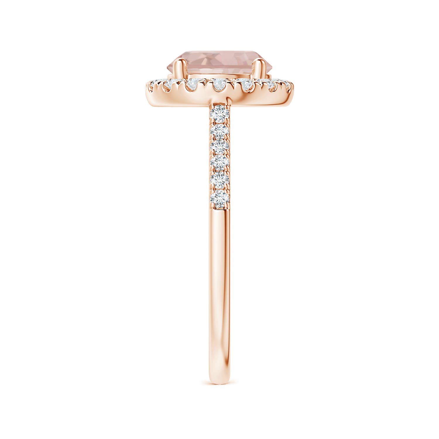 AA - Morganite / 1.97 CT / 14 KT Rose Gold