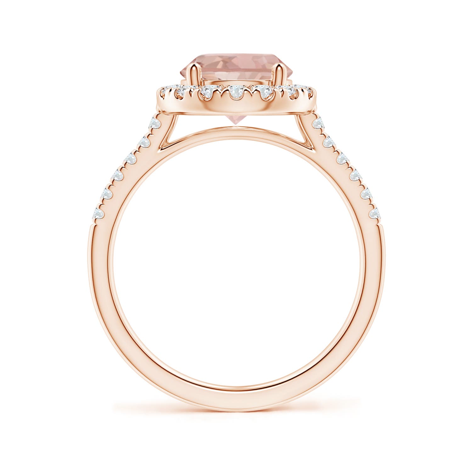 AAA - Morganite / 1.97 CT / 14 KT Rose Gold