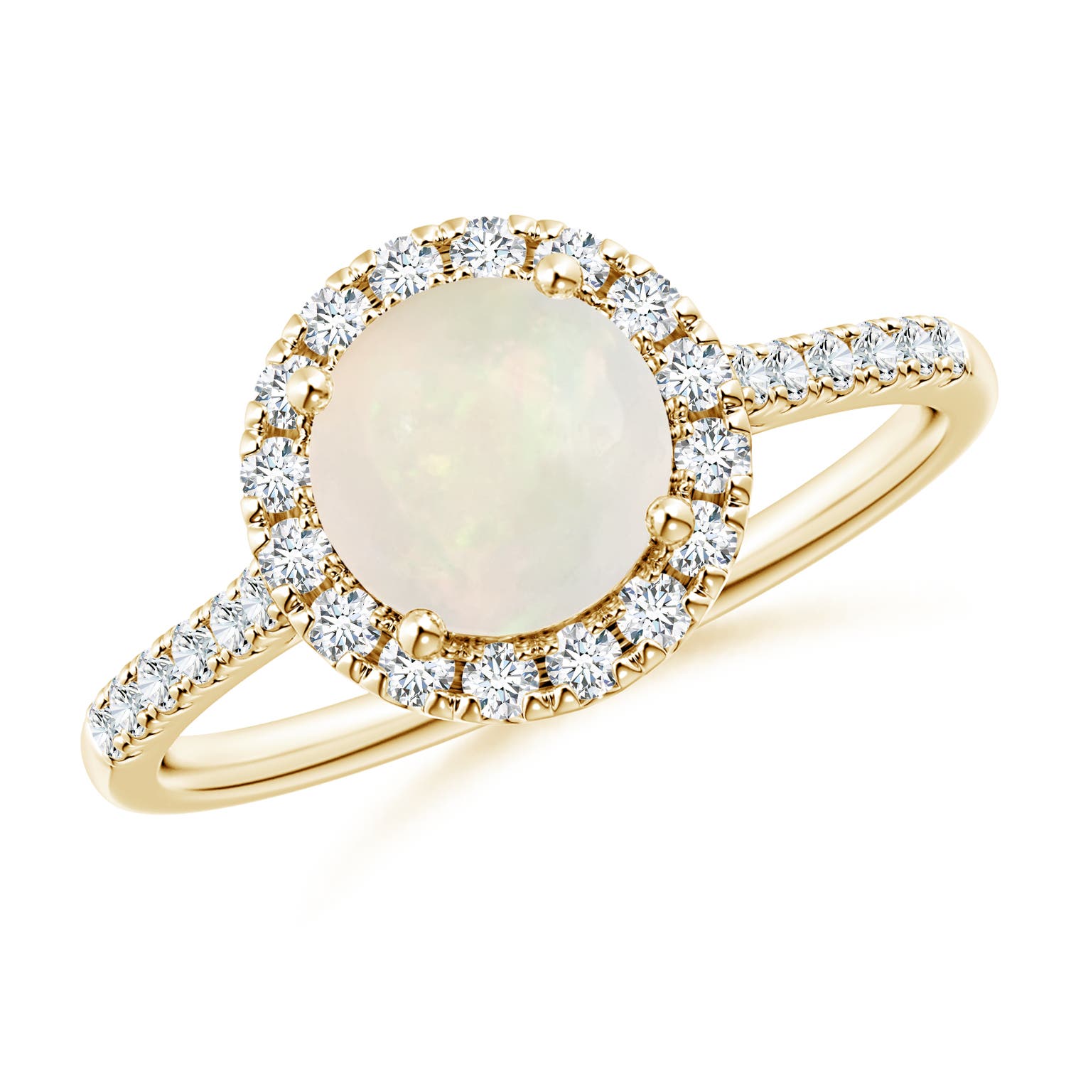 A - Opal / 1.04 CT / 14 KT Yellow Gold