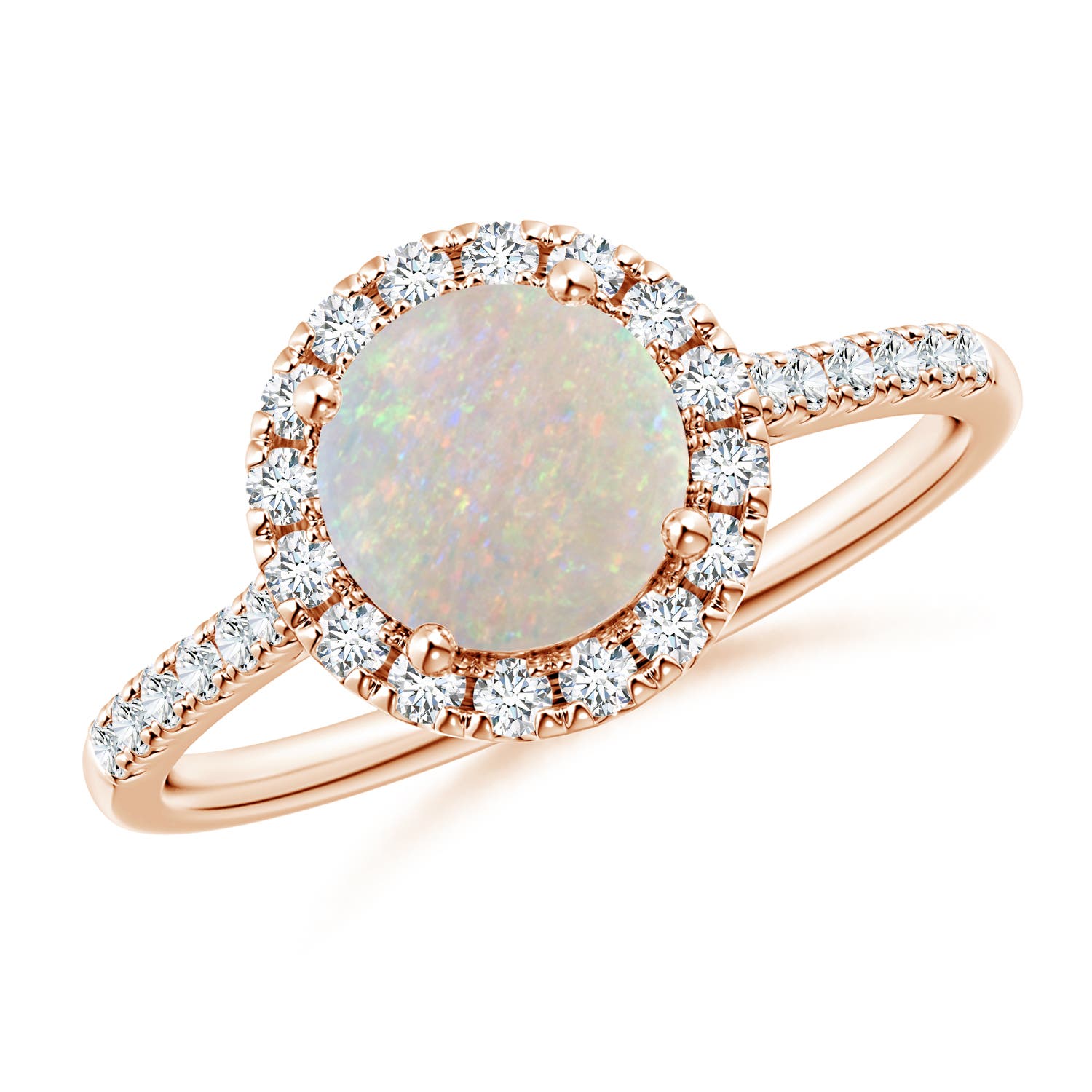 AA - Opal / 1.04 CT / 14 KT Rose Gold