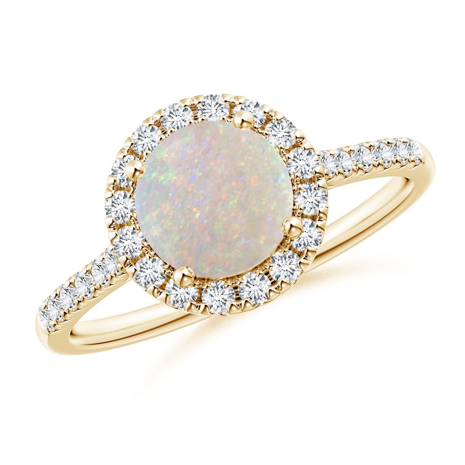 AA - Opal / 1.04 CT / 14 KT Yellow Gold