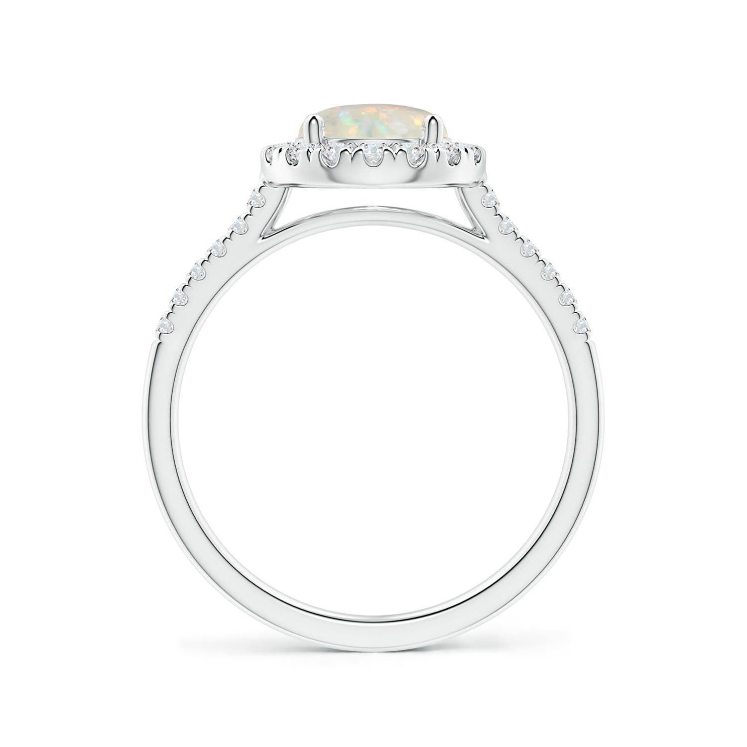 AAA - Opal / 1.04 CT / 14 KT White Gold