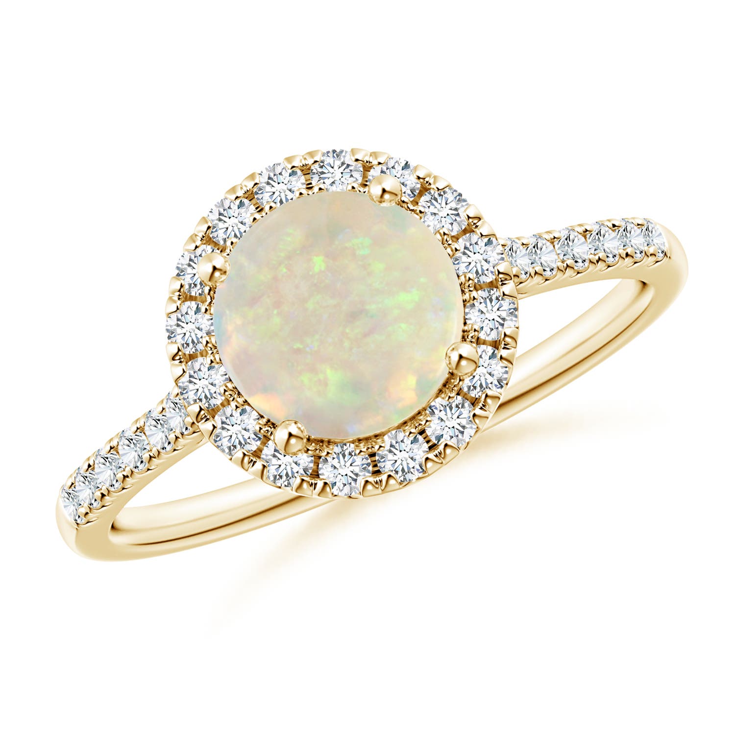 AAA - Opal / 1.04 CT / 14 KT Yellow Gold