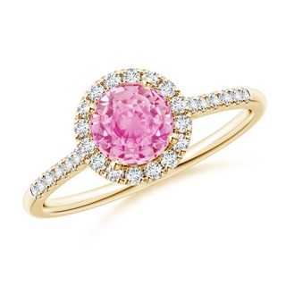 Round A Pink Sapphire