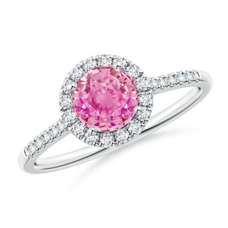 Round AA Pink Sapphire