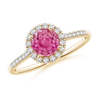 Round AAA Pink Sapphire