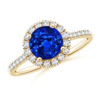 Round AAAA Blue Sapphire