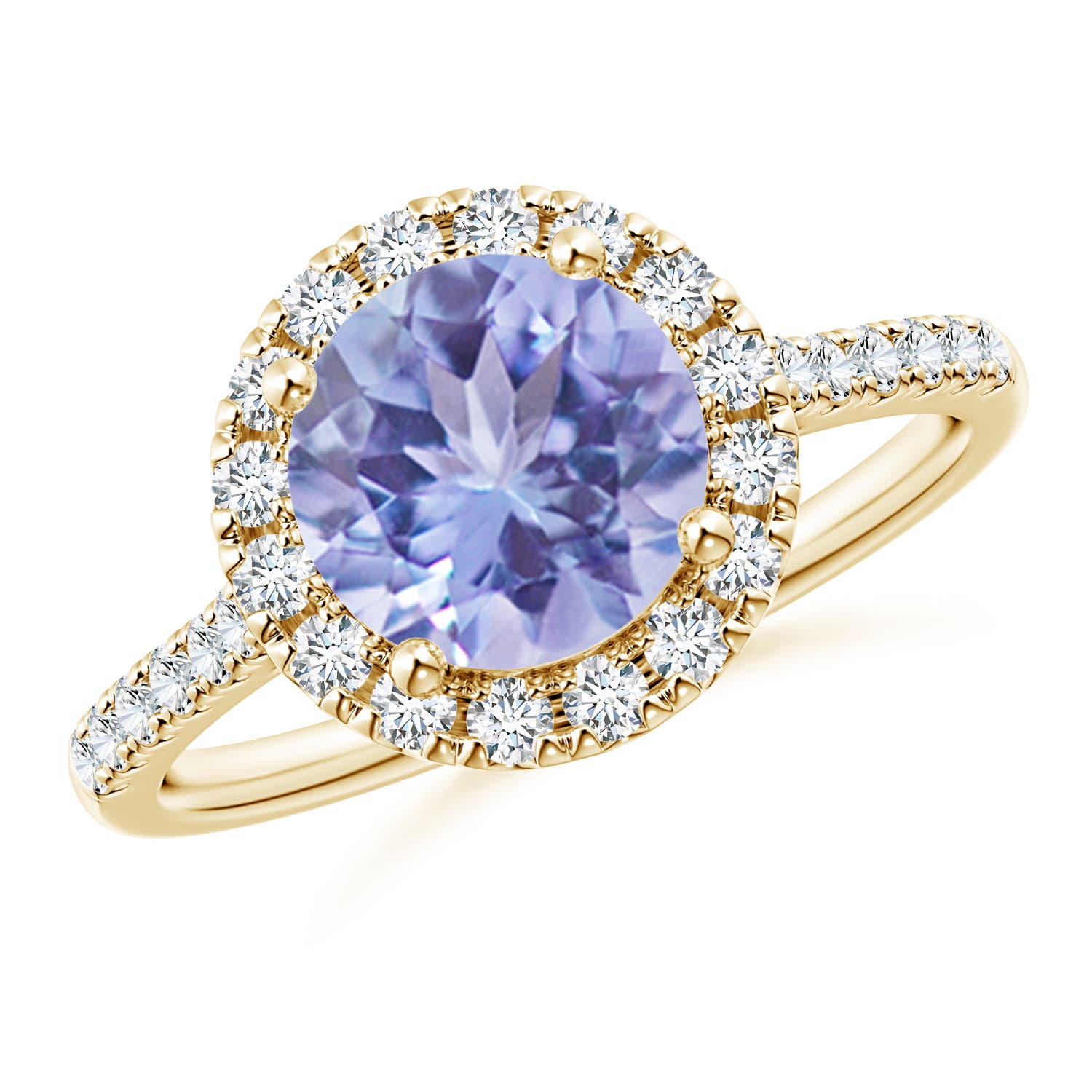 A - Tanzanite / 2.12 CT / 14 KT Yellow Gold