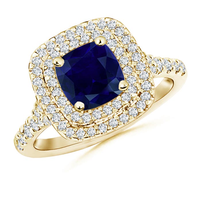 AA - Blue Sapphire / 1.82 CT / 14 KT Yellow Gold