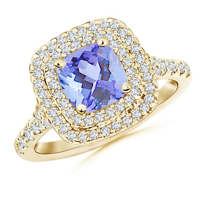 A - Tanzanite / 1.77 CT / 14 KT Yellow Gold