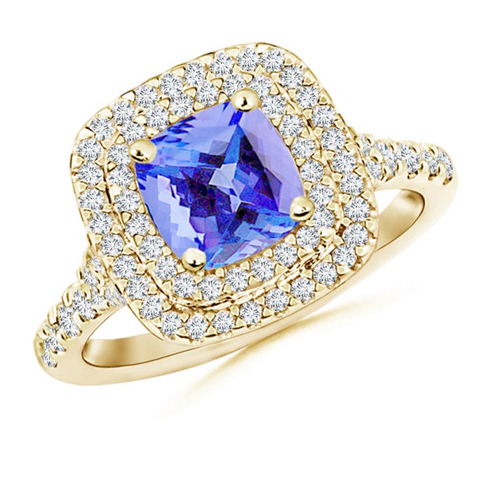 AA - Tanzanite / 1.77 CT / 14 KT Yellow Gold