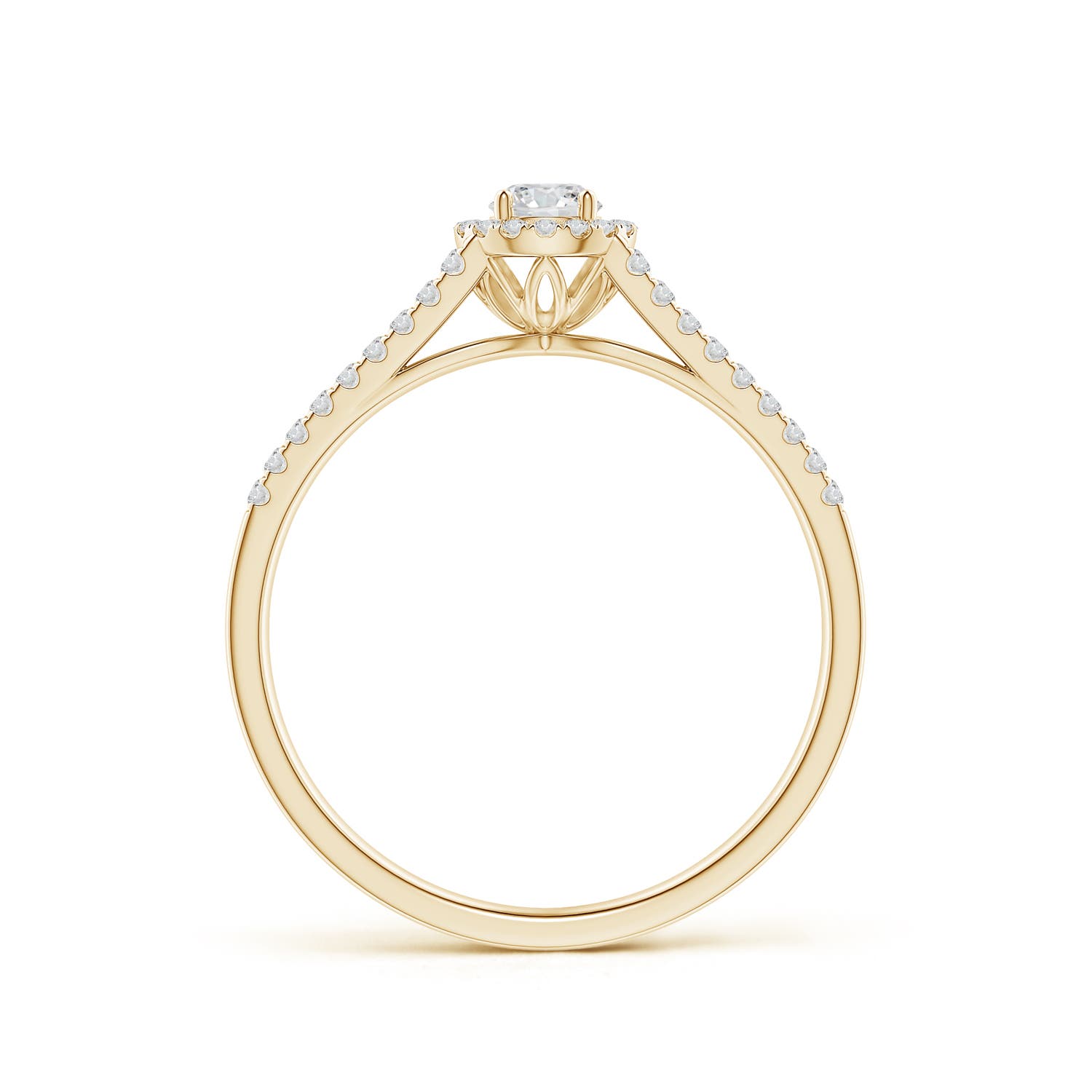 H, SI2 / 0.32 CT / 14 KT Yellow Gold