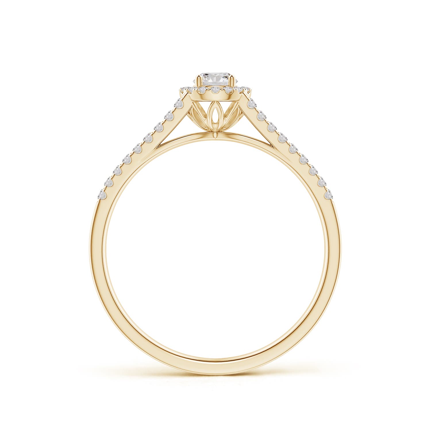 I-J, I1-I2 / 0.32 CT / 14 KT Yellow Gold