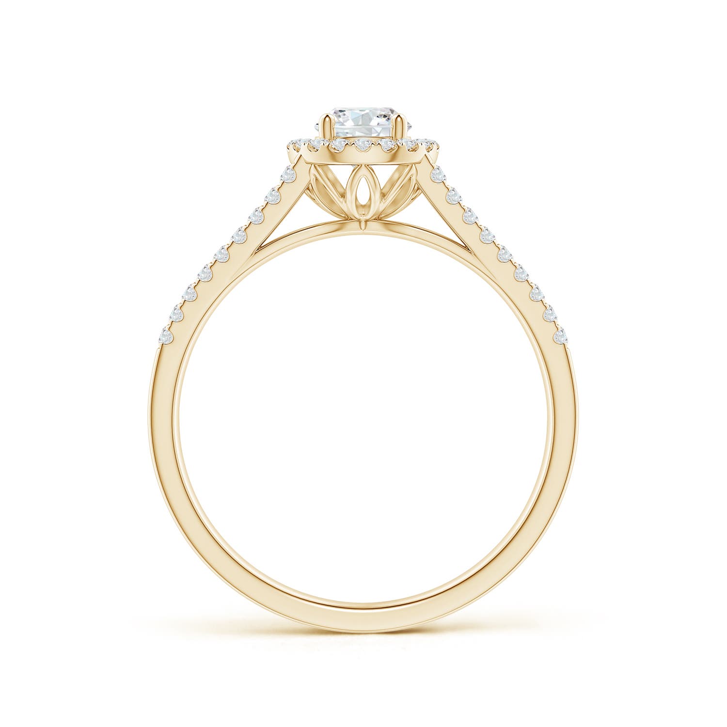 G, VS2 / 0.54 CT / 14 KT Yellow Gold