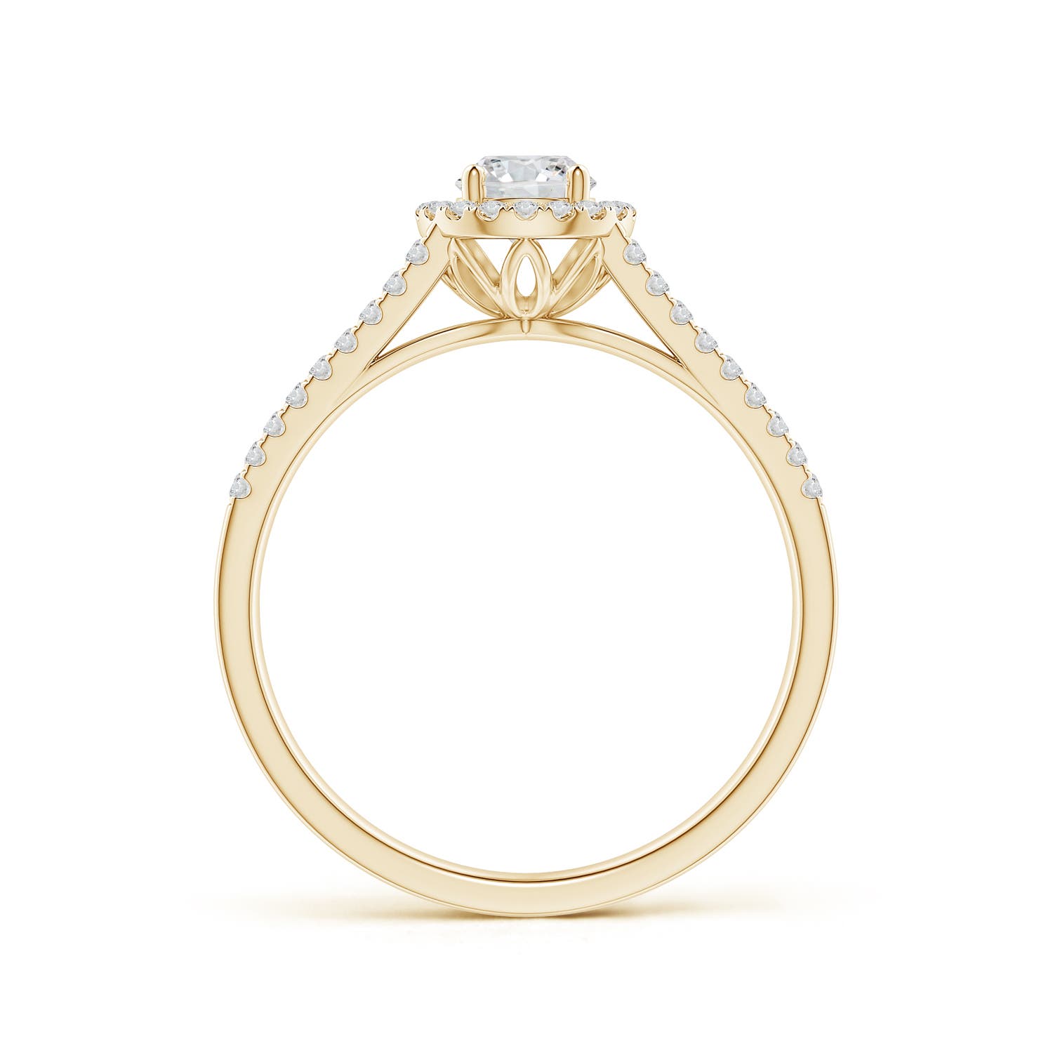 H, SI2 / 0.54 CT / 14 KT Yellow Gold