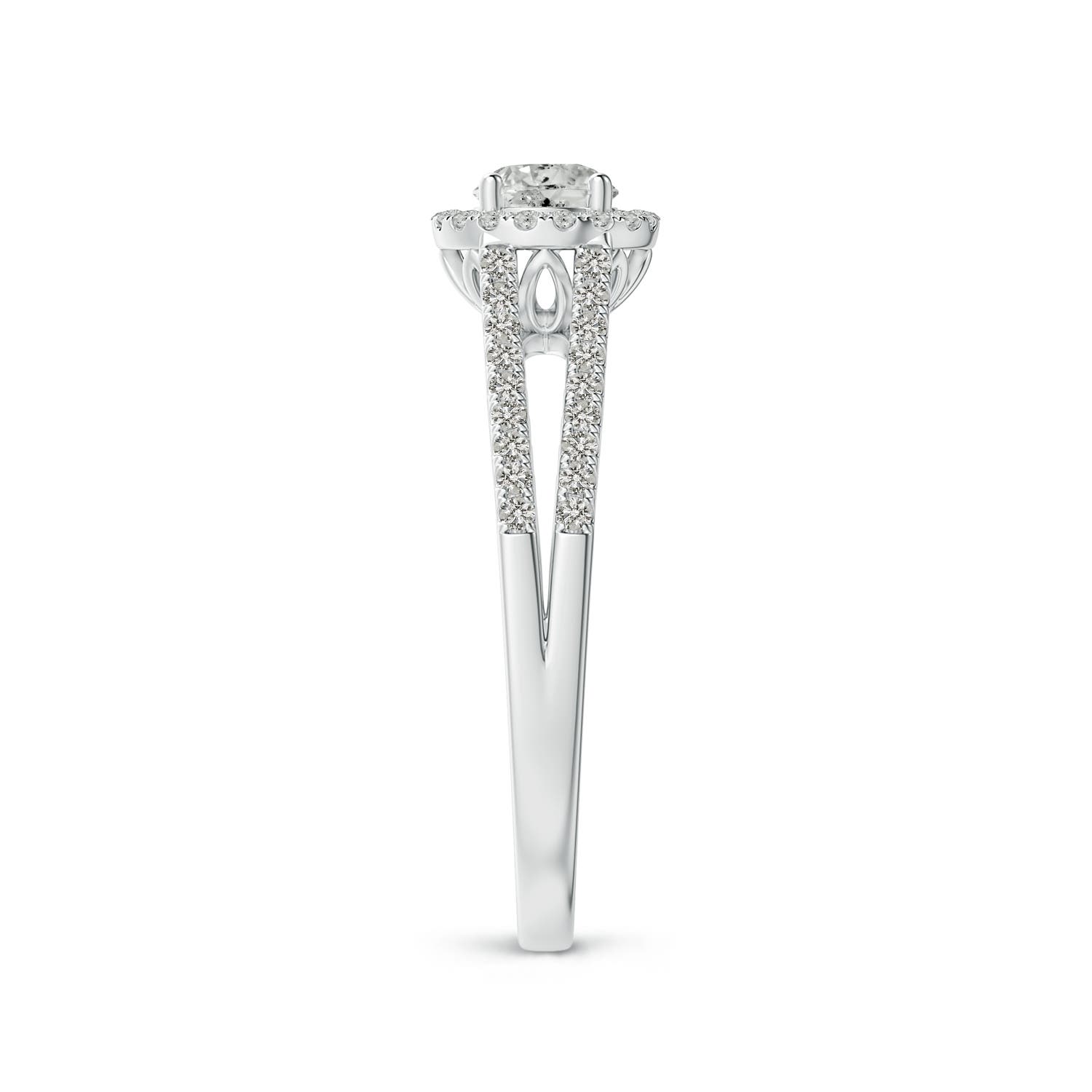 K, I3 / 0.54 CT / 14 KT White Gold