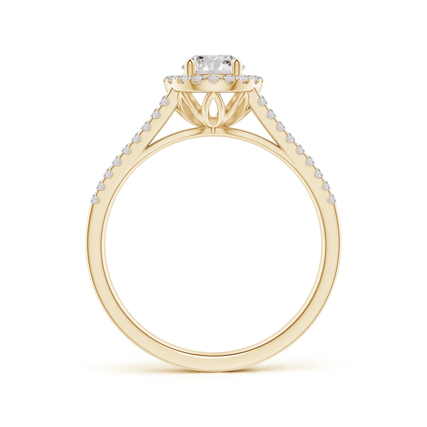 I-J, I1-I2 / 0.9 CT / 14 KT Yellow Gold