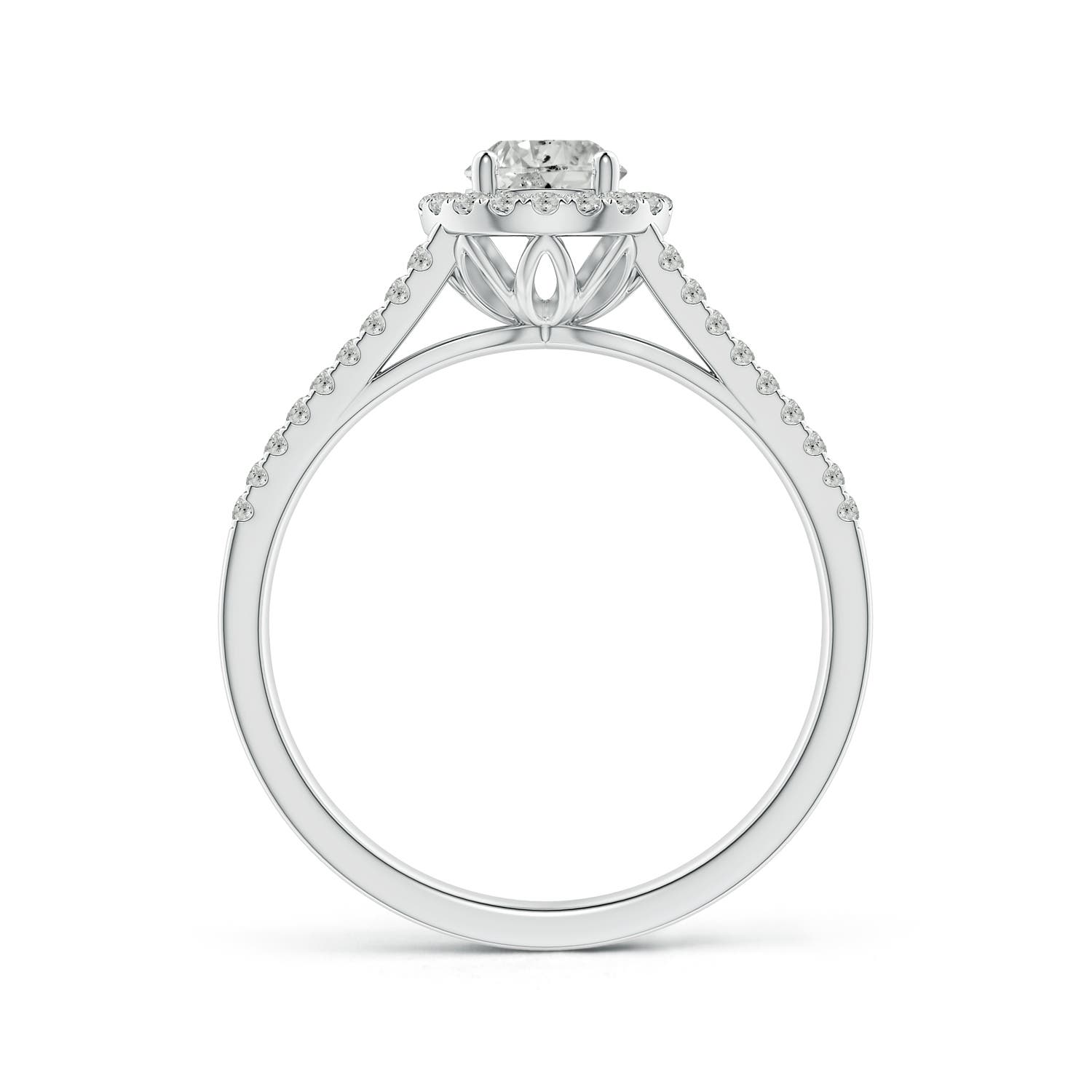 K, I3 / 0.9 CT / 14 KT White Gold