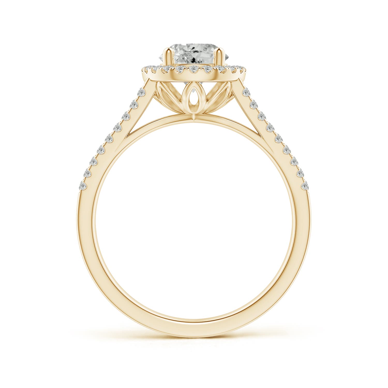 K, I3 / 1.09 CT / 14 KT Yellow Gold