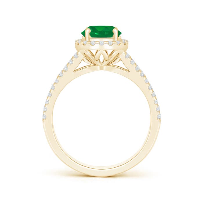 AA - Emerald / 1.66 CT / 14 KT Yellow Gold