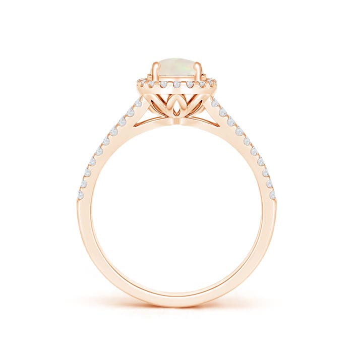 A - Opal / 0.79 CT / 14 KT Rose Gold