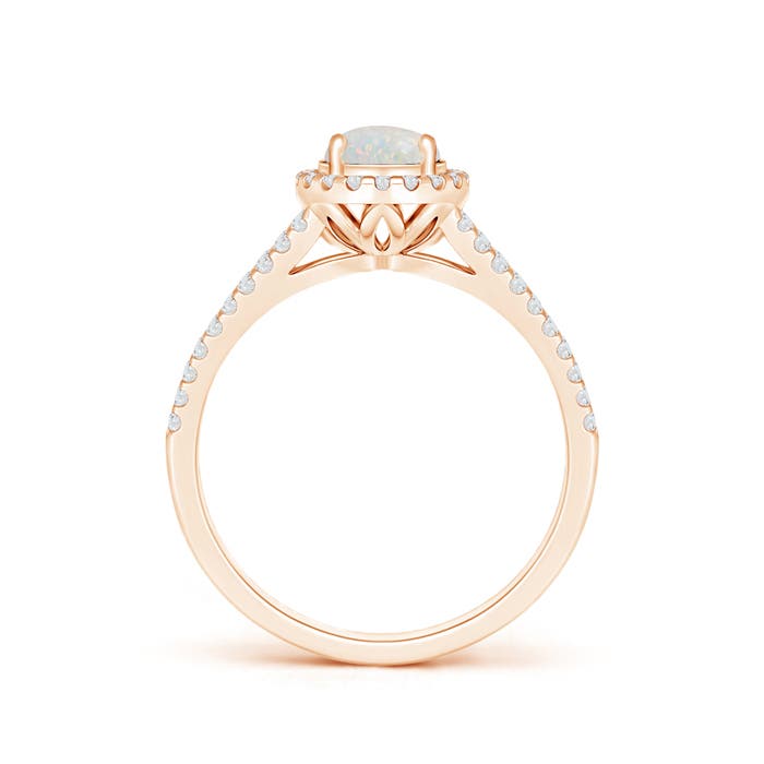 AA - Opal / 0.79 CT / 14 KT Rose Gold