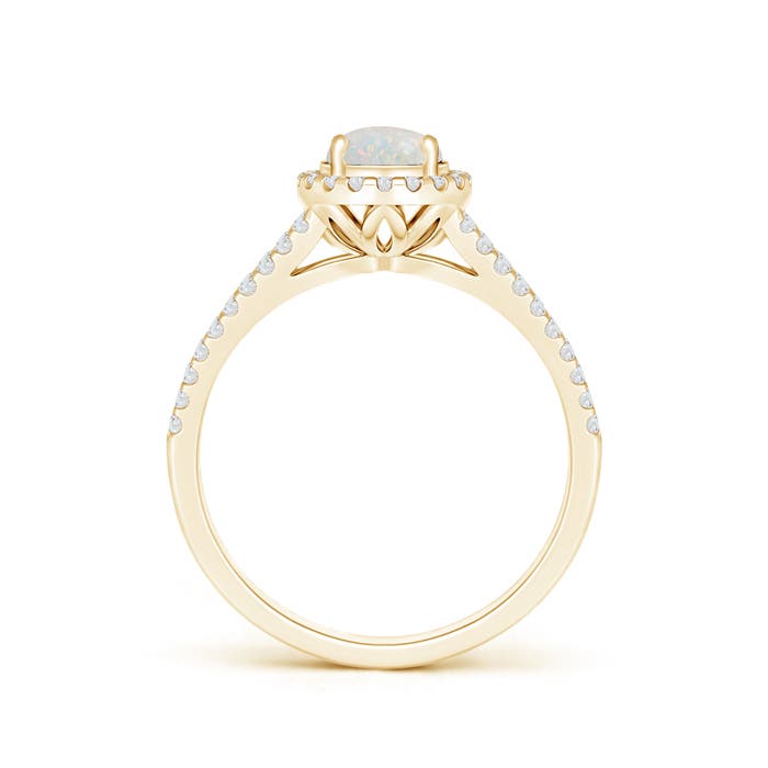 AA - Opal / 0.79 CT / 14 KT Yellow Gold