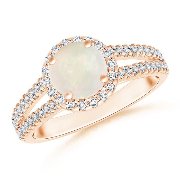 A - Opal / 1.21 CT / 14 KT Rose Gold