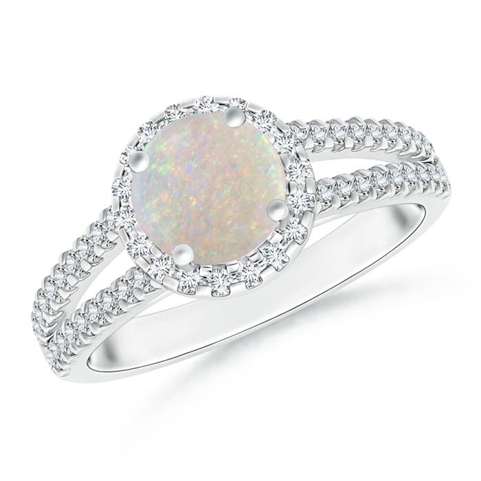 AA - Opal / 1.21 CT / 14 KT White Gold