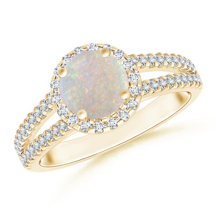 AA - Opal / 1.21 CT / 14 KT Yellow Gold