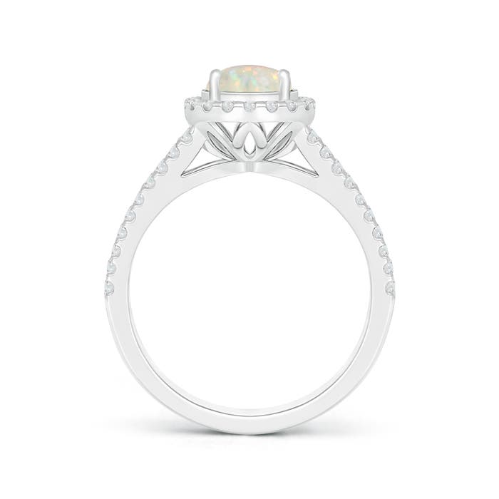 AAA - Opal / 1.21 CT / 14 KT White Gold