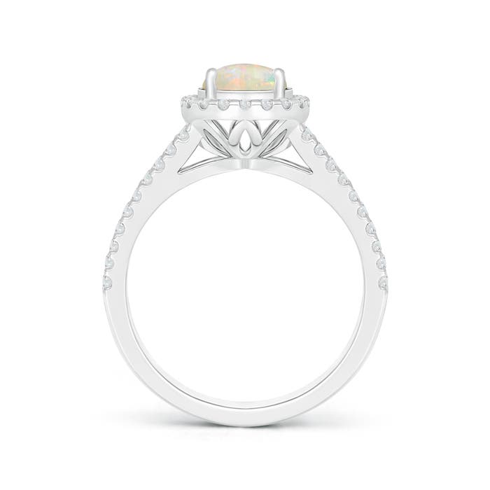 AAAA - Opal / 1.21 CT / 14 KT White Gold