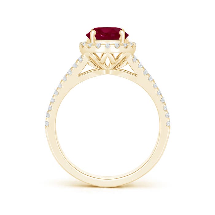 A - Ruby / 1.86 CT / 14 KT Yellow Gold