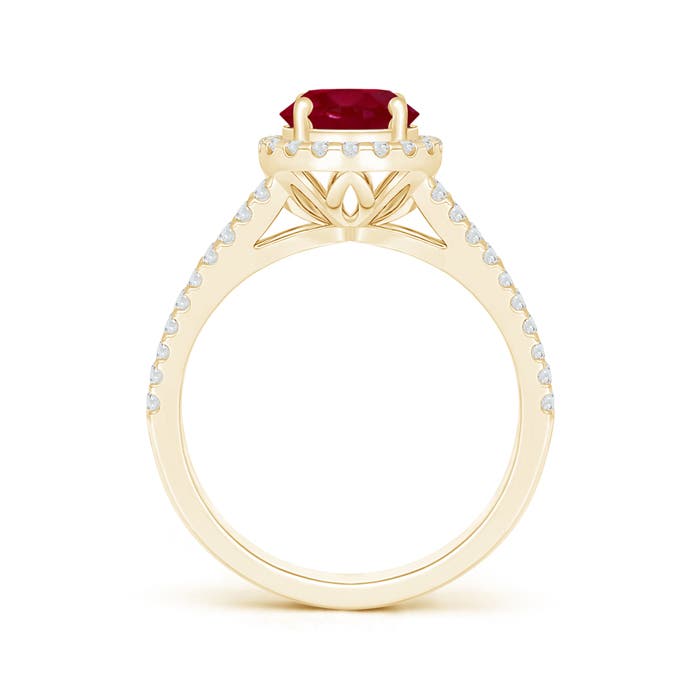 AA - Ruby / 1.86 CT / 14 KT Yellow Gold