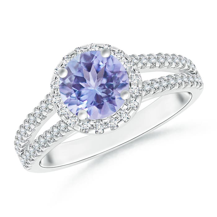 A - Tanzanite / 1.91 CT / 14 KT White Gold