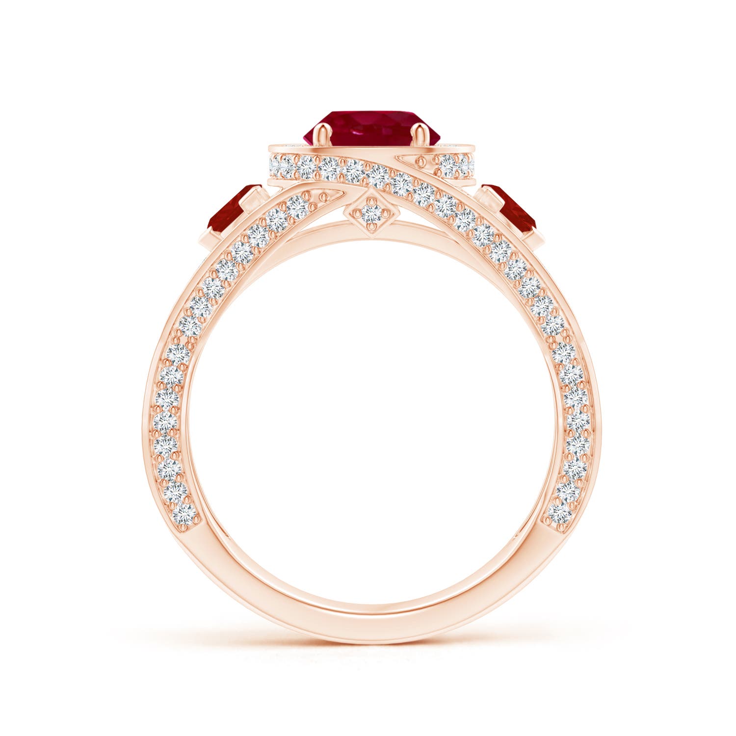 AA - Ruby / 2.21 CT / 14 KT Rose Gold