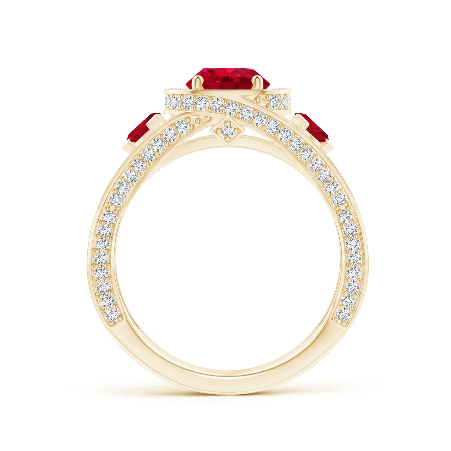 AAA - Ruby / 2.21 CT / 14 KT Yellow Gold